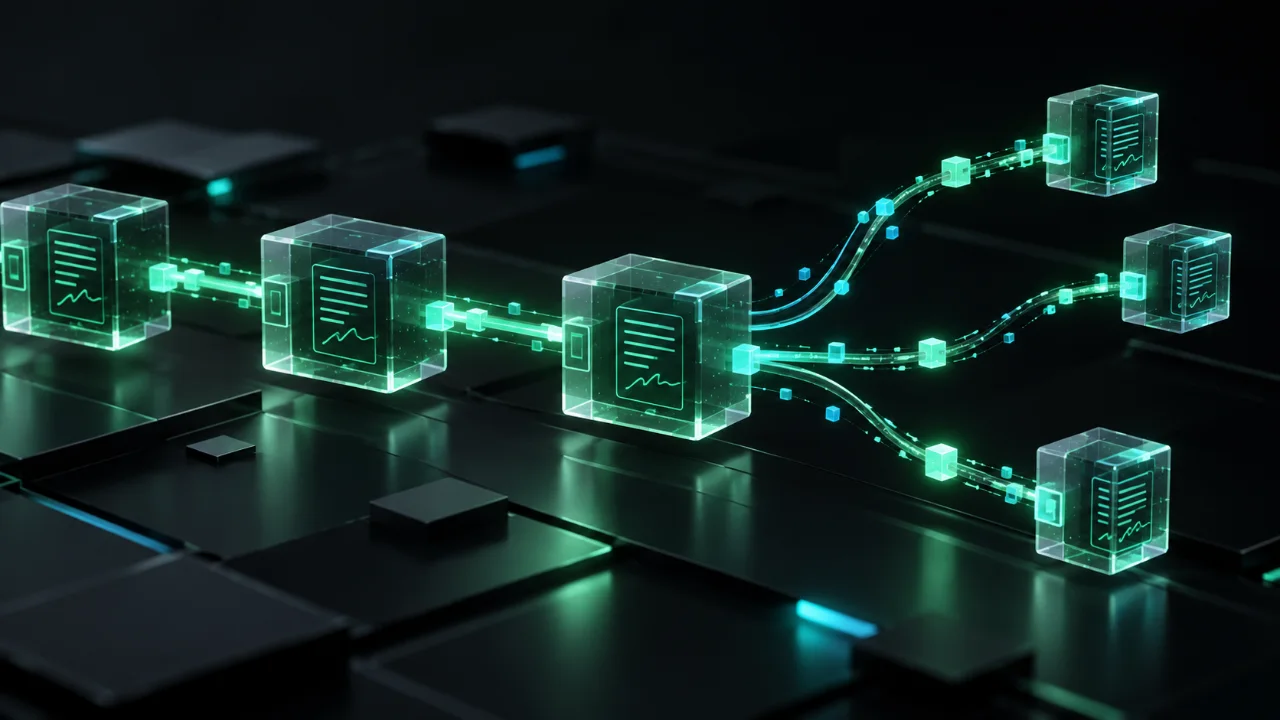 Solana wallet transaction record with branching transfers, swaps and balance changes